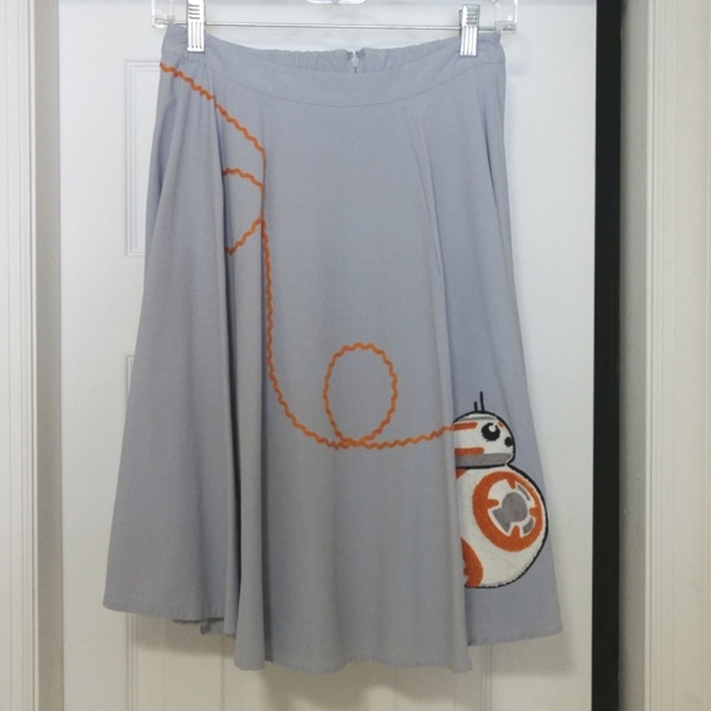 Her Universe Disney Star Wars BB8 Swing Skirt Poodle Skirt Cosplay 1950s Style
